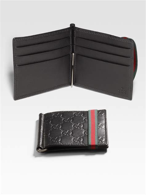 cheap gucci money clip|gucci wallet with money clip.